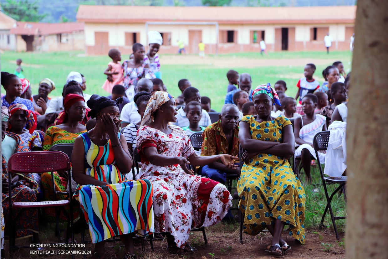 Free Medical Screening and Medical Care Provided at Kente in the Bekwai District