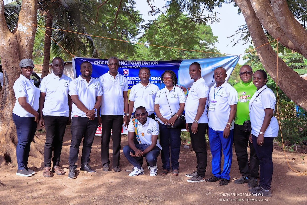 Free Medical Screening and Medical Care Provided at Kente in the Bekwai District