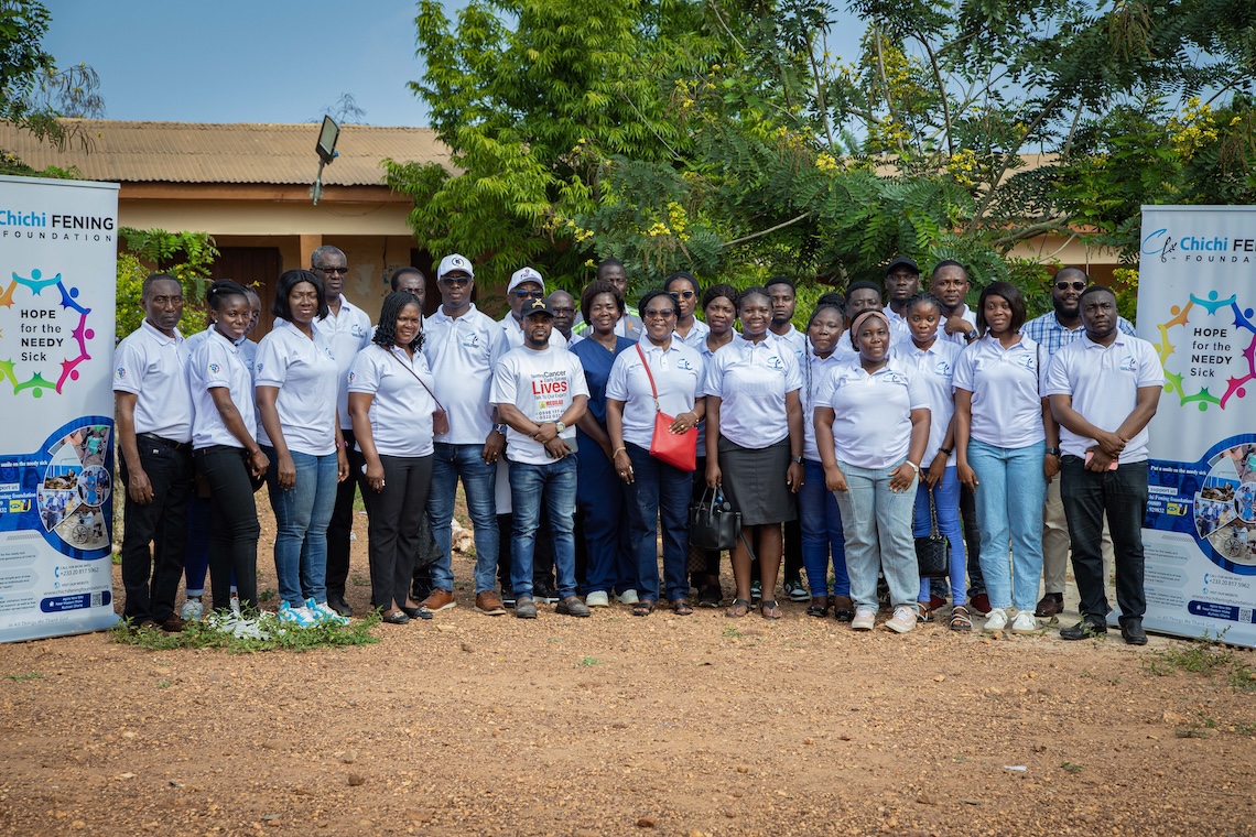 Free Medical Screening and Medical Care Provided at Pokuase in the Mankranso District